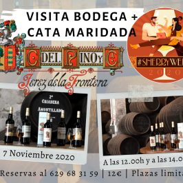 Visita + Cata maridada en Bodegas Cayetano del Pino – Sherry Week